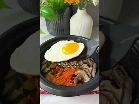 How to make bibimbap in your rice cooker