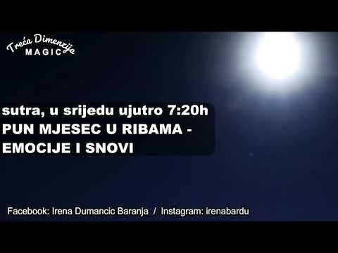 PUN MJESEC U RIBAMA - EMOCIJE I SNOVI