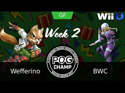 Pog Champ Winter W2 - Grand Finals - Wefferino (Fox) vs. BWC (Sheik)
