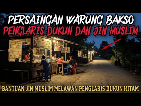 PERSAINGAN WARUNG BAKSO ANTARA PENGLARIS HITAM DAN PUTIH - cerita mistis - cerita horor