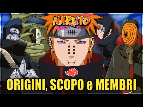 TUTTA la STORIA dell'AKATSUKI in Naruto SPIEGATA