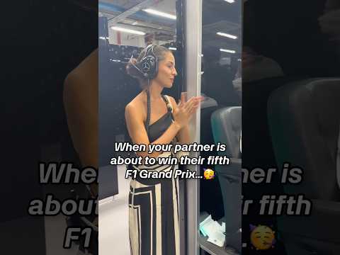 Carmen was all of us on that final lap in Singapore 👏🥇 #f1 #formula1 #mercedesf1