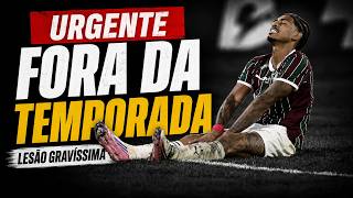 🔴 URGENTE - JOHN KENNEDY ESTÁ FORA DA TEMPORADA E DESFALCA O FLUMINENSE POR 6 MESES