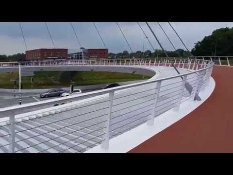 Suspended Cycle Roundabout, Eindhoven