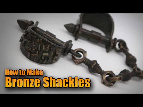 Ancient Bronze Demon Shackles - Prop Build