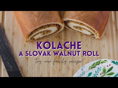 My Family's Recipe for Kolache (A Slovak Walnut Roll)