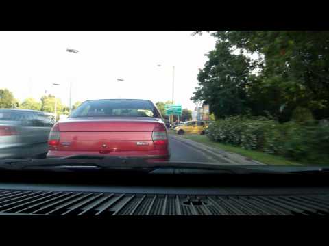 Objazd części korka na DK1 w Częstochowie