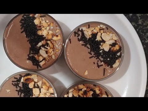 High protein chocolate mousse| Paneer Chocolate Mousse| Chocolate Mousse.#paneer #dessert