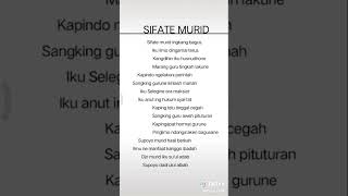 Download lagu lirik sholawat sifate murid mp3