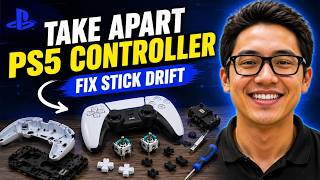 Fix PS5 Stick Drift — Full DualSense Teardown & Repair Guide