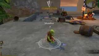 Warhammer Online: Shaman Gameplay, Goblin Emotes, Orcapult!