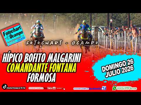 HÍPICO BOFITO MALGARINI-COMANDANTE FONTANA- FORMOSA- Resumen de la Reunión del 26/07/2026