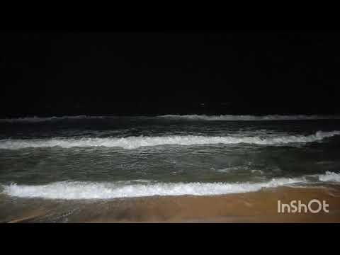 Vijag Stay: Ramakrishna beach at night: Karwachauth_21