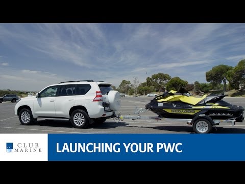 How to launch your jet ski or PWC | Club Marine