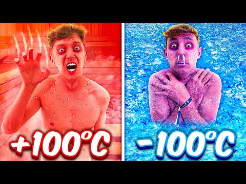 HEIß vs KALT (EXTREM)🔥🥶 Wer überlebt länger? 💀