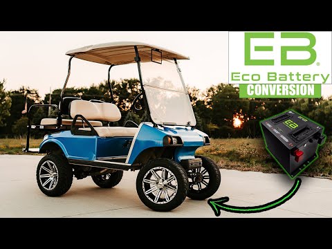 Golf Cart Lithium Battery Conversion Kit (Club Car DS)