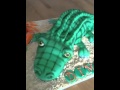 Alligator Crab Birthday Cake 