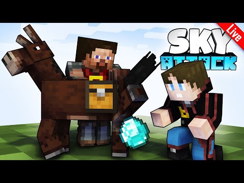 🔴 Für die Wissenschaft! 🚀 Minecraft SkyBlock Multiplayer - Sky Attack Live