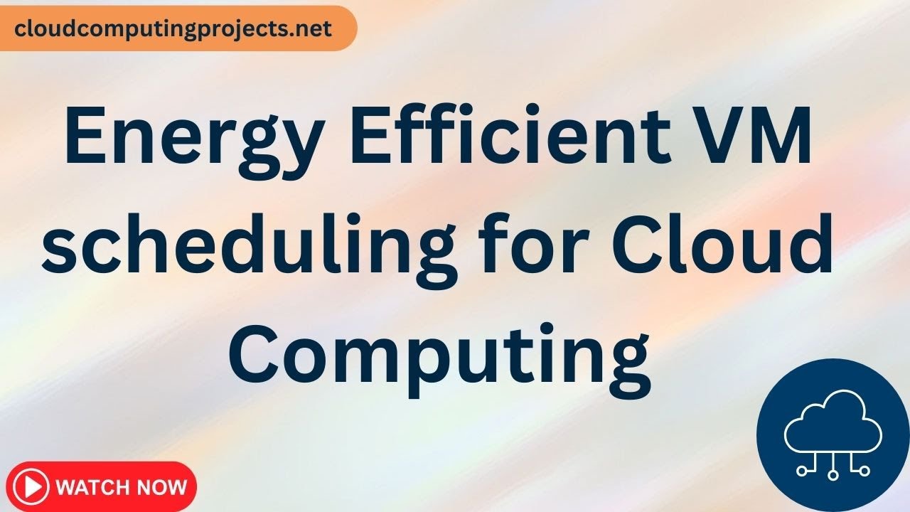 Energy Efficient VM scheduling for Cloud Computing  [ Artificial Intelligence and Optimization Algm]