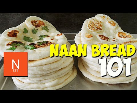 NAAN Bread HOW to make full tutorial  Cook POV  Freeze  Reheat NO Tandoor No Oven – Any Appliance