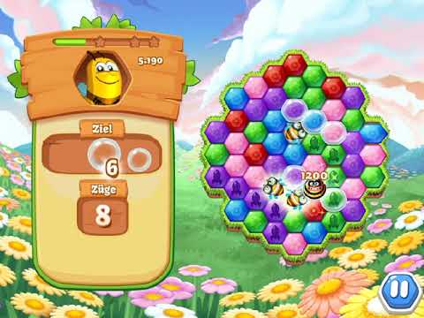 Bee Brilliant Blast 16 - No Boosters (by match3news.com)