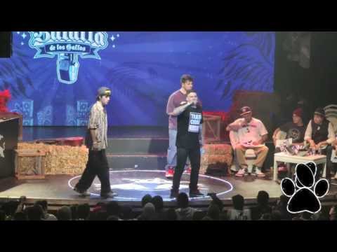 Papo MC vs Wolf - Batalla de los Gallos Red Bull 2013 Semifinal Argentina