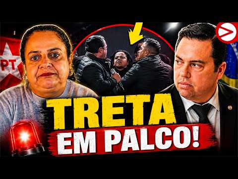 VEREADORA DO PT AGRIDE DEPUTADO EM MUNDO NOVO
