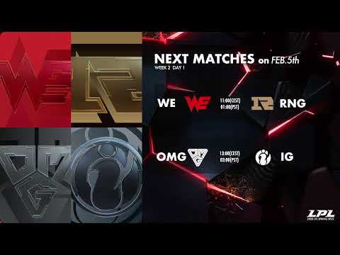 VG vs. DMO | EDG vs. TES - Week 1 Day 7  | LPL Spring (2020)