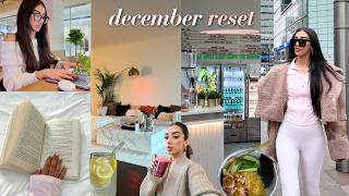 december reset | lock-in rules, healthy habits, mindset shift + getting my life together for 2026