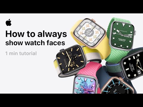 How to always show selected watch face