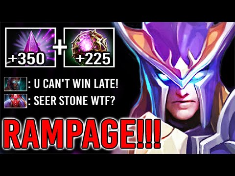 NEW IMBA HERO MID 110k DMG Max Cast Range RAMPAGE Seer Stone OC Skywrath Mage Delete All WTF Dota 2