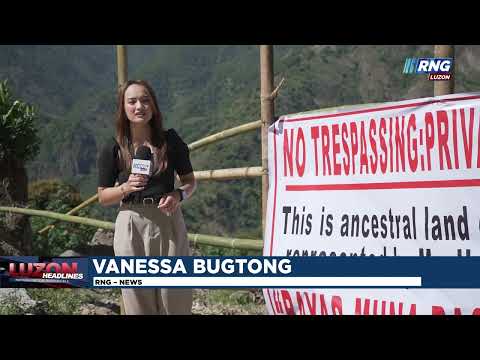 Dulo ng ginagawang Major Mane Bypass Road sa Baguio City, binakuran ng mga residente