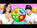 SPIN THE WHEEL LICK MY BODY CHALLENGE Gets CRAZY Pt 2