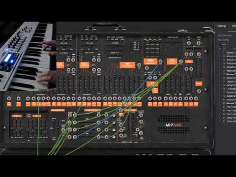 The Beautiful Arturia ARP 2600 V3 - Binaural Audio - Headphones Only 🎧