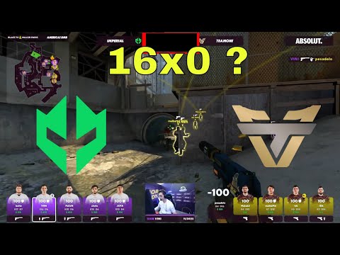 CS:GO MAJOR PARIS IMPERIAL VS TEAMONE 16-0 ????