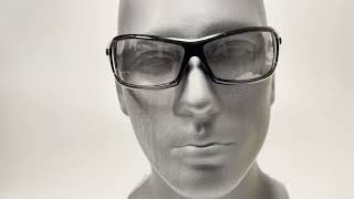 Motocyklové sluneční brýle BOBSTER AXL STREET SUNGLASSES lesklý černý rám, žluté čočky