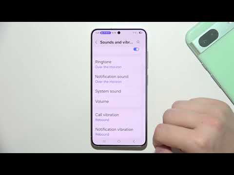 Samsung S25: How to Change Touch Sound Type