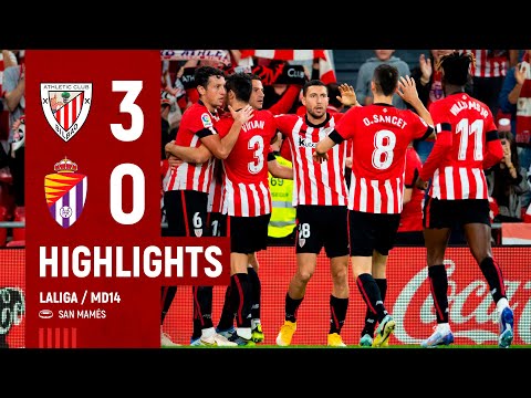 HIGHLIGHTS | Athletic Club 3-0 Real Valladolid CF | LaLiga 2022-23 MD14