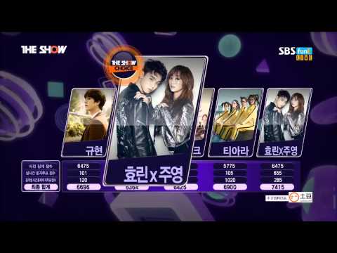 [1080P] 141125 Hyolyn X Jooyoung(효린X주영) NO.1 @ THE SHOW