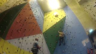 preview picture of video 'Shaun @ Harlow Climbing Wall'