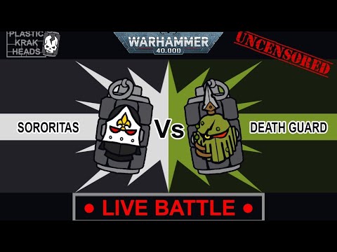 Adepta Sororitas vs Death Guard (Battle Report)