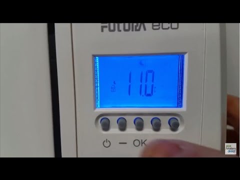 How To Set A User Programme On Your Futura Electric Ceramic Radiator