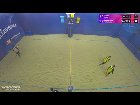 04:00 A. Bakotin / O. Yurtov - M. Zapliusvichka / O. Moskalenko 21.12.2022 |Winners Beach Volleyball