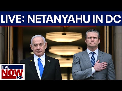 Video | LIVE: Defense Sec Hegseth &amp; Israeli PM Netanyahu meet in Washington, DC