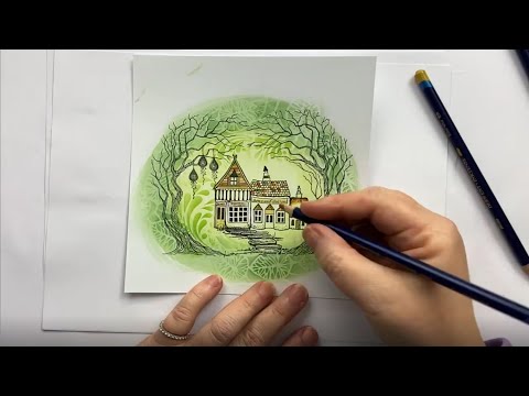 Nestled in the Trees by Karen Telfer