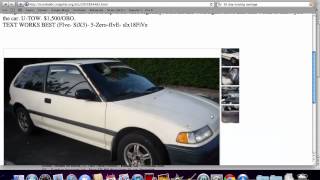 Craigslist Eureka - Used Cars Under $1500 with Classified Ads
