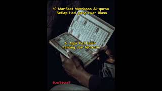 Download lagu 10 Manfaat Membaca Al-quran Setiap Hari yang Luar Biasa  #islamic #alquran  #shorts mp3