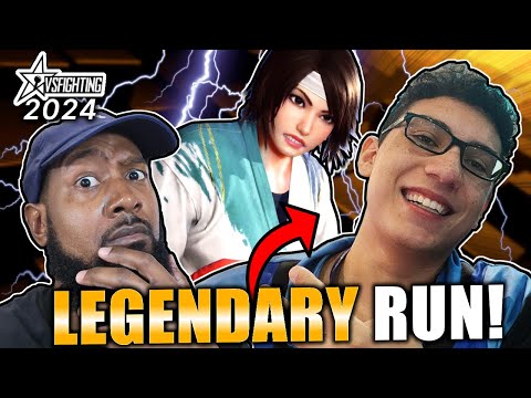 Lil Majin Reacts to KingReyJr's LEGENDARY Run at VSFighting 2024!