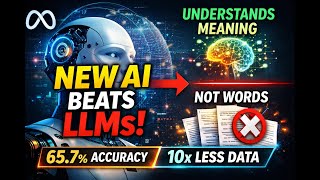 The Secret Behind Meta’s New AI That Understands Meaning, Not Words