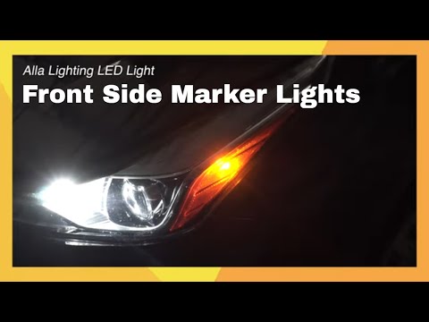 Change | Replace Toyota Prius Side Marker Lights Front | Install LEDs